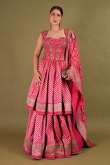 Peplum Lehenga Set3282 video